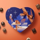 Custom Wholesale Chocolate Candy Gift Box Packaging Paper Heart Shaped Box Packaging Printing